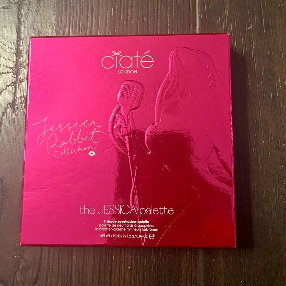 Ciaté London Jessica Rabbit Eyeshadow Palette